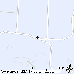 大分県豊後大野市緒方町鮒川1231周辺の地図