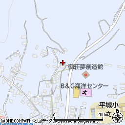 愛媛県南宇和郡愛南町御荘平城1682周辺の地図