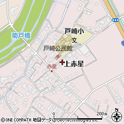 熊本県菊池市上赤星1134周辺の地図