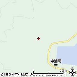 愛媛県南宇和郡愛南町中浦1281-3周辺の地図