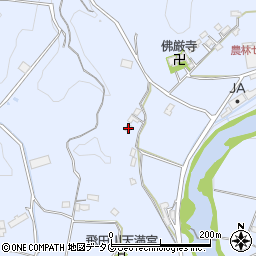 大分県竹田市飛田川2192周辺の地図