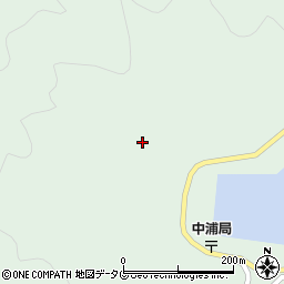 愛媛県南宇和郡愛南町中浦1281-2周辺の地図