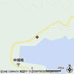 愛媛県南宇和郡愛南町中浦1546周辺の地図