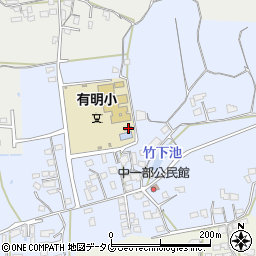 熊本県荒尾市一部595周辺の地図