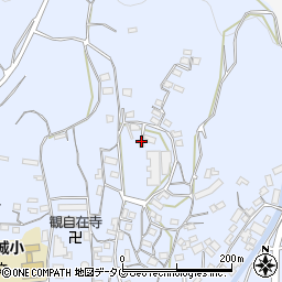 愛媛県南宇和郡愛南町御荘平城2518周辺の地図