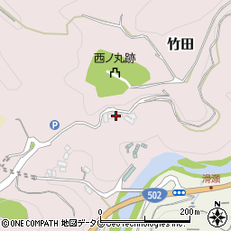 大分県竹田市竹田299周辺の地図