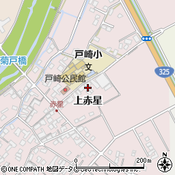 熊本県菊池市上赤星1144周辺の地図