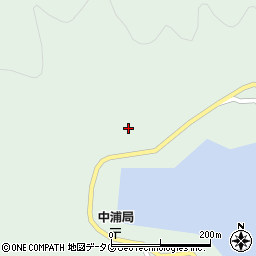 愛媛県南宇和郡愛南町中浦1374周辺の地図