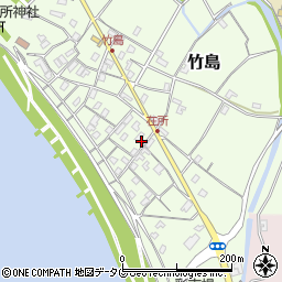 下田港線周辺の地図