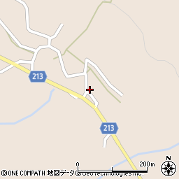 熊本県阿蘇市一の宮町三野1294周辺の地図