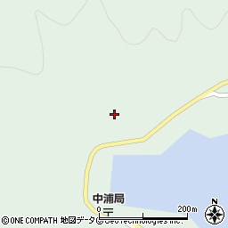 愛媛県南宇和郡愛南町中浦1375周辺の地図