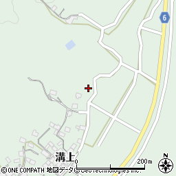 熊本県玉名市溝上79周辺の地図