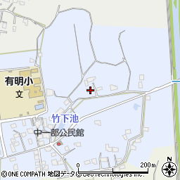 熊本県荒尾市一部693周辺の地図