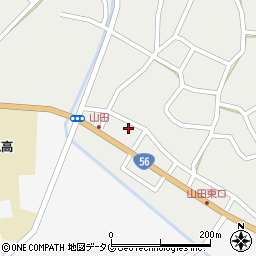京美容室周辺の地図