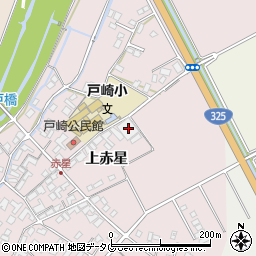 熊本県菊池市上赤星1143周辺の地図