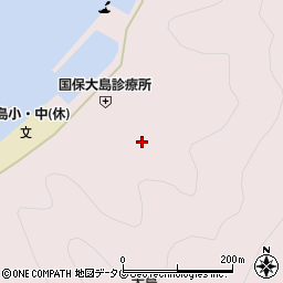 大分県佐伯市鶴見大字大島860-2周辺の地図