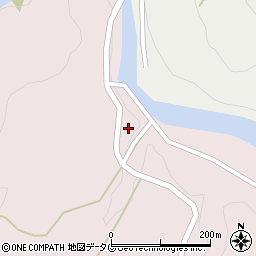 大分県竹田市川床1439-1周辺の地図