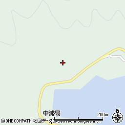 愛媛県南宇和郡愛南町中浦1527周辺の地図