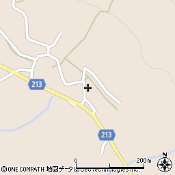 熊本県阿蘇市一の宮町三野1293周辺の地図