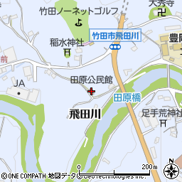 田原公民館周辺の地図