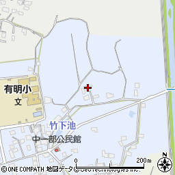 熊本県荒尾市一部694周辺の地図