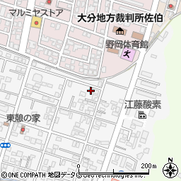 大分県佐伯市東町16-16周辺の地図