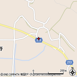 熊本県阿蘇市一の宮町三野1109周辺の地図