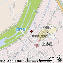 熊本県菊池市上赤星1189周辺の地図