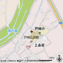 熊本県菊池市上赤星1174周辺の地図