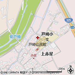 熊本県菊池市上赤星1174周辺の地図