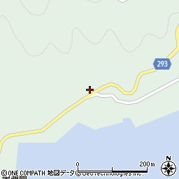 愛媛県南宇和郡愛南町中浦1578周辺の地図