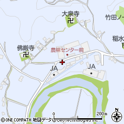 大分県竹田市飛田川2112周辺の地図