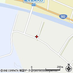 大分県豊後大野市緒方町知田17周辺の地図
