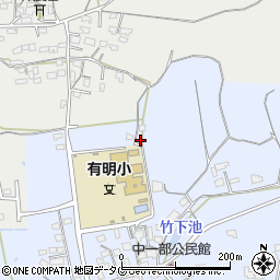熊本県荒尾市一部629周辺の地図
