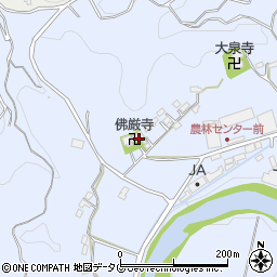 大分県竹田市飛田川2077周辺の地図