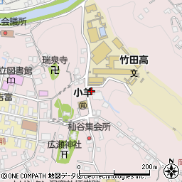 大分県竹田市竹田2647周辺の地図