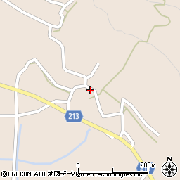 熊本県阿蘇市一の宮町三野1102周辺の地図
