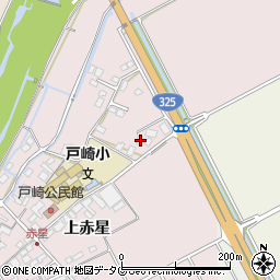 熊本県菊池市上赤星1378周辺の地図