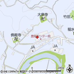 大分県竹田市飛田川2095周辺の地図