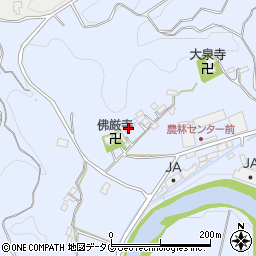 大分県竹田市飛田川2078周辺の地図