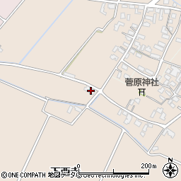 熊本県菊池市下西寺823周辺の地図