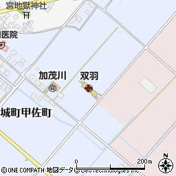 熊本県菊池市七城町甲佐町443周辺の地図
