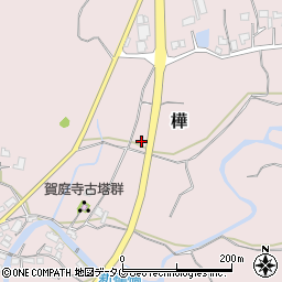 熊本県荒尾市樺周辺の地図