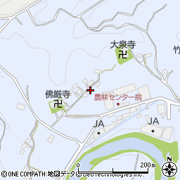 大分県竹田市飛田川2089周辺の地図