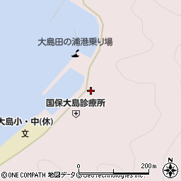 大分県佐伯市鶴見大字大島1025-1周辺の地図