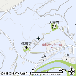 大分県竹田市飛田川2046周辺の地図
