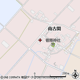 熊本県菊池市南古閑756周辺の地図