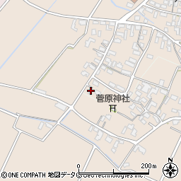 熊本県菊池市下西寺2199周辺の地図