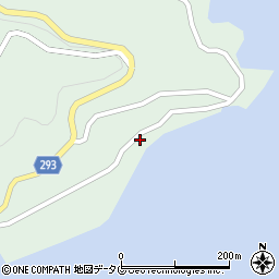 愛媛県南宇和郡愛南町中浦1657周辺の地図