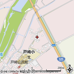 熊本県菊池市上赤星1356-5周辺の地図